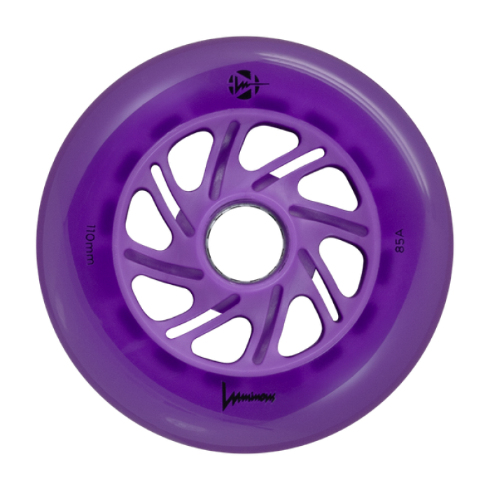 Luminous Wheels Purple 110 mm/85A 