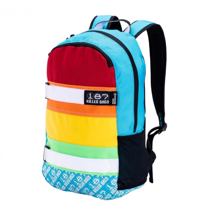 187 Killer Pads Standard Issue Backpack Rainbow 