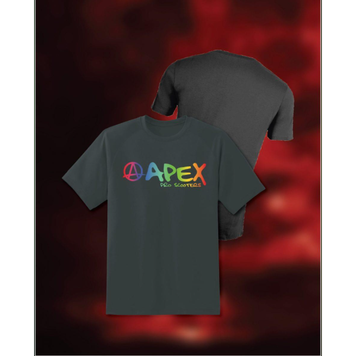 Apex Rainbow Black T-Shirt 