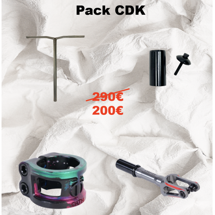 Pack CDK HIC x Oath Cage Spinal Black/Green/Pink 