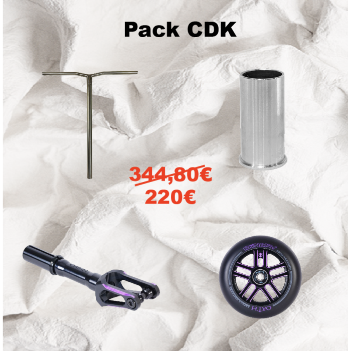 Pack CDK  x Oath Binary 115x30 Black/Purple 