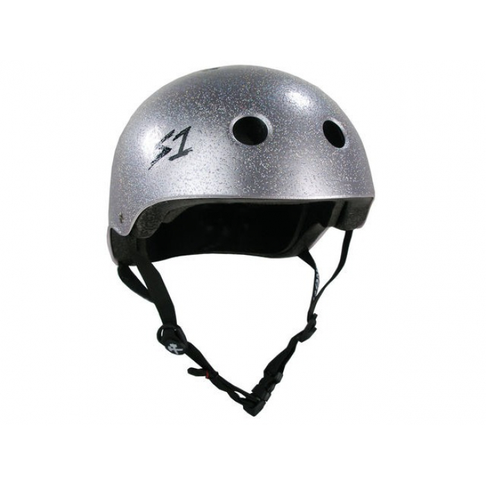 S1 Lifer Helmet Silver Glitter 