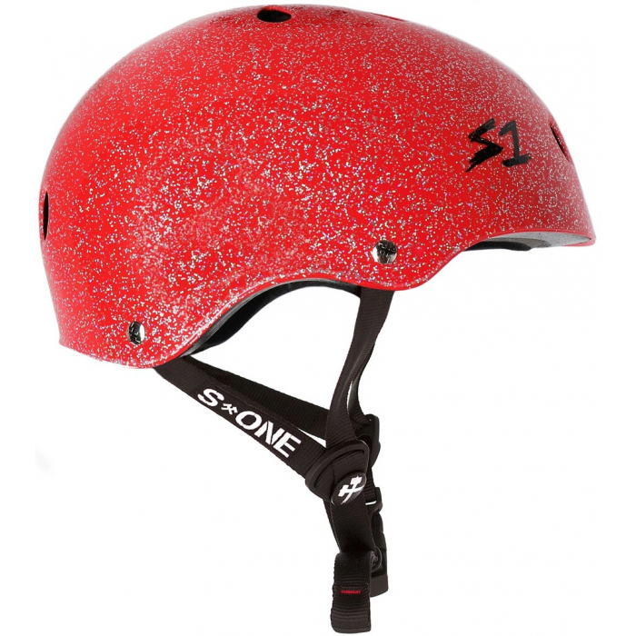 S1 Lifer Helmet Red Gloss Glitter 