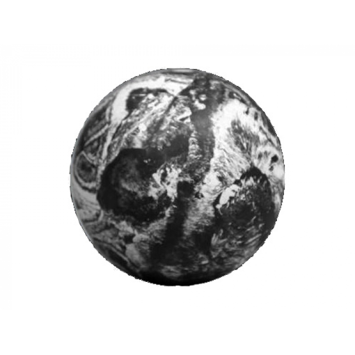 Balle rebond marbrée 63 mm Balle rebond marbrées oddball noir