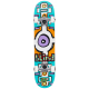 COMPLETE 6.75 X 28.2 ROUND SPACE SOFT WHEELS TEAL 