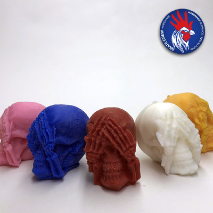 Wax Blindy Skull 3D 