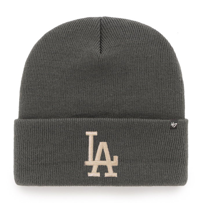 BEANIE MLB LOS ANGELES DODGERS HAYMAKER CHARCOAL 