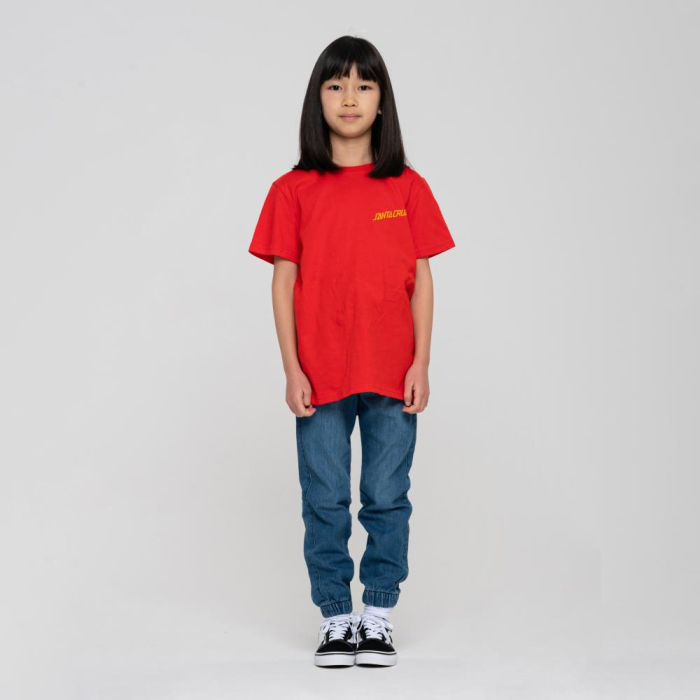 Youth Shadowless Dot T-Shirt Artisinal Red 