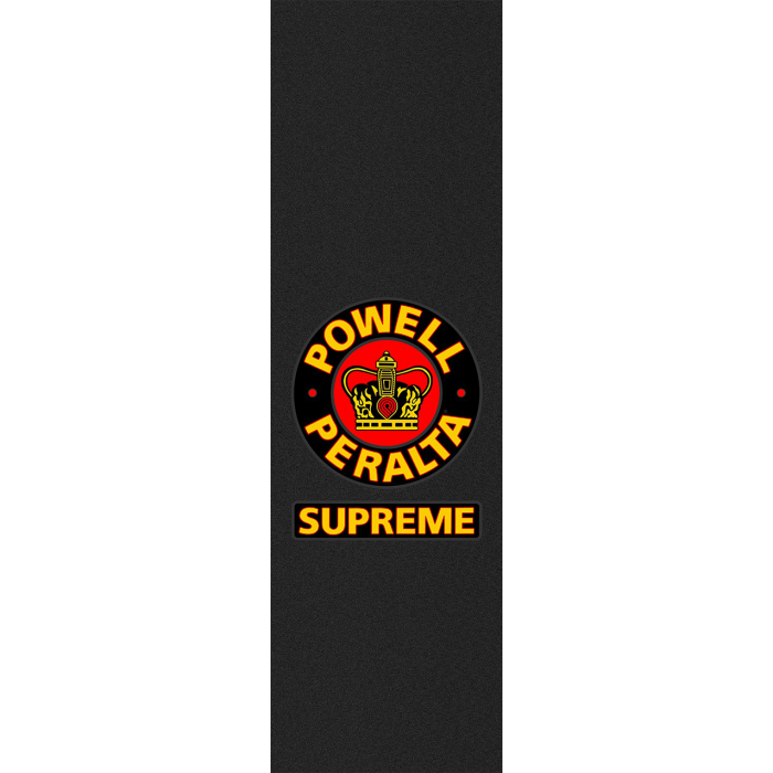 Grip Plaque Supreme Black 9 x 33 
