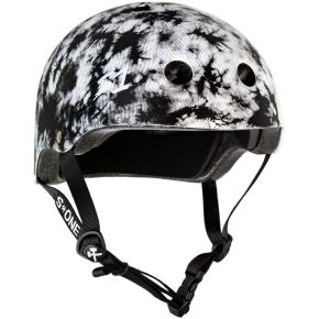 S1 Lifer Helmet Black & White Tie Dye