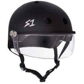 S1 Lifer Visor Helmet Black Matt