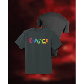 Apex Rainbow Black T-Shirt