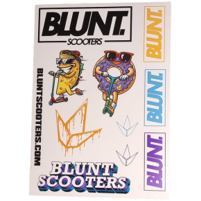 Planche sticker Blunt 11 stickers V2