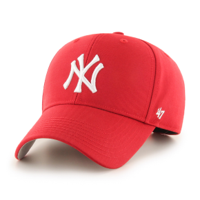 CAP MLB NEW YORK YANKEES RAISED BASIC MVP RED
