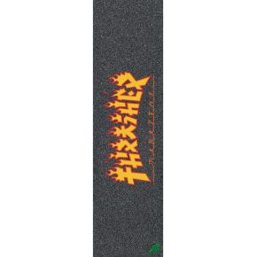 THRASHER GRIP PLAQUE MONSTER FLAME 9 X 33