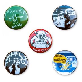 BUTTONS (PACK DE 5) USUAL SUSPECTS