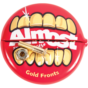 Visserie Allen 1pouce Gold Mouth + Coin Pouch