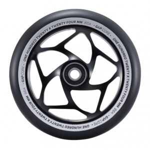 Roues Blunt Gap Core 120 mm pour trottinette freestyle avec roulements ABEC 9 et noyau ajouré aluminium