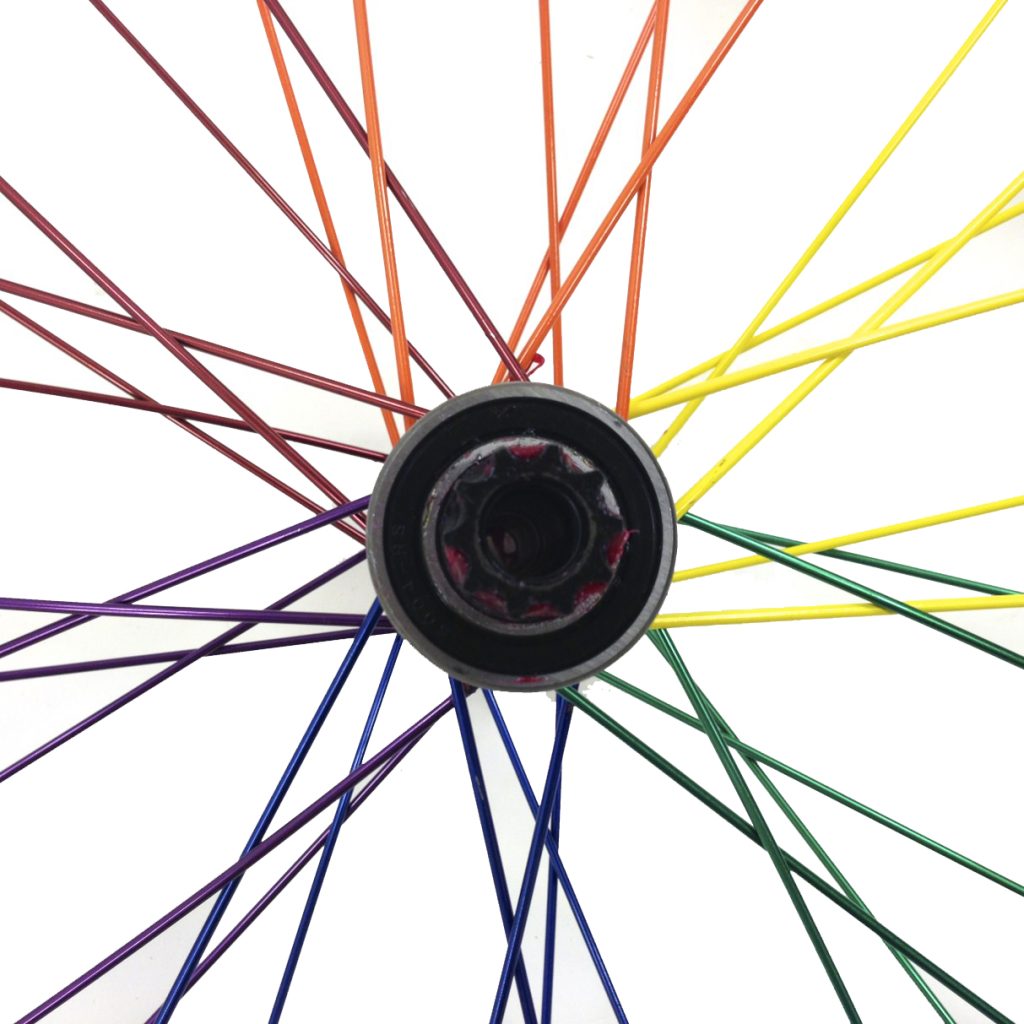 Rayonnage d'une roue