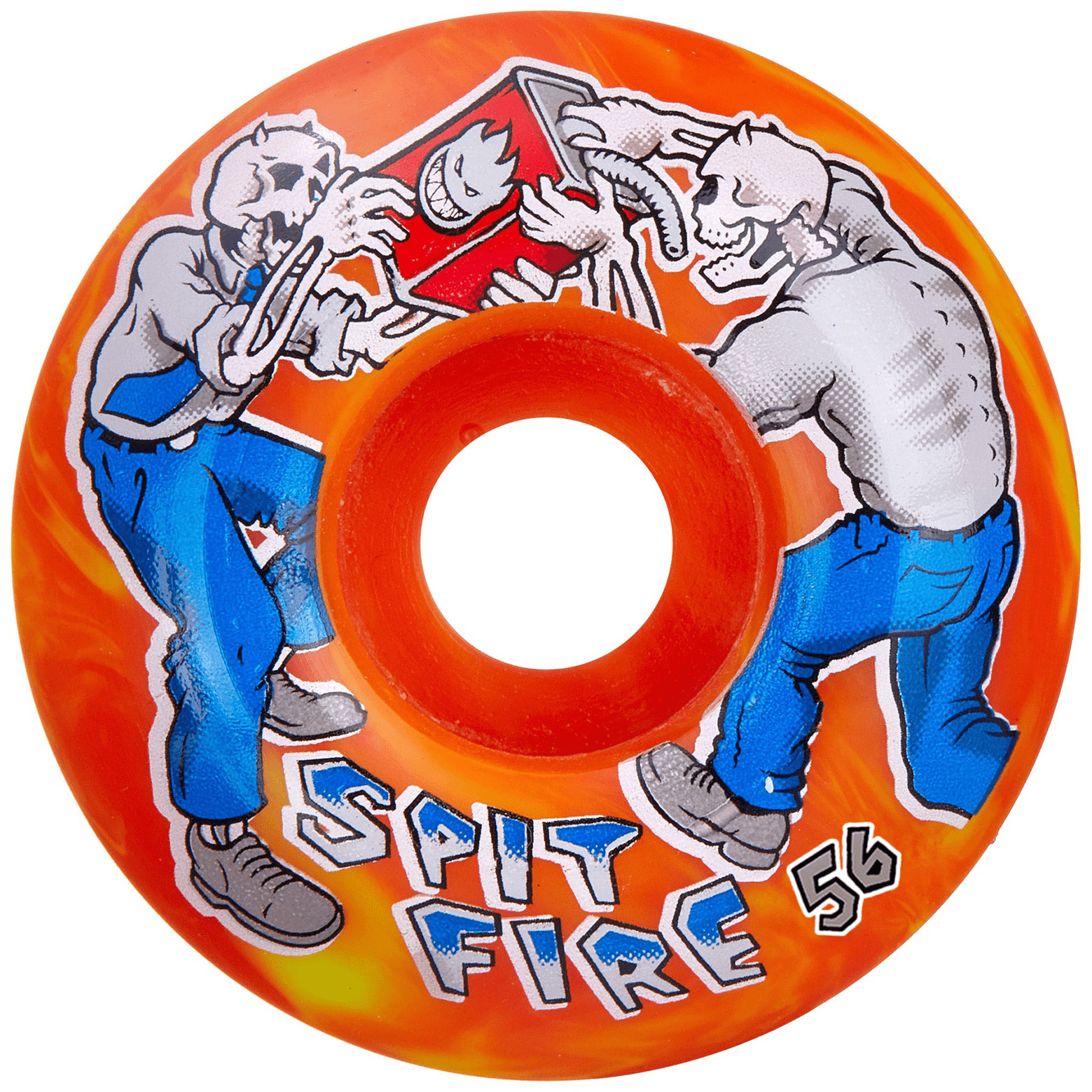 SPITFIRE_WHEELS_JEU_DE_4_56MM_99D_FIREFIGHT_CLSC_SWIRL