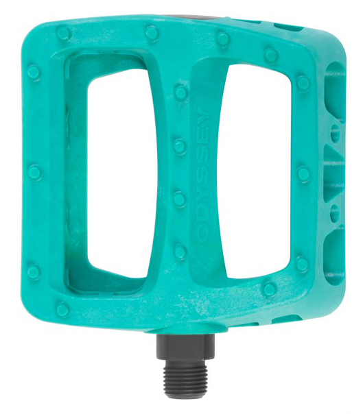 Pédales Twisted Turquoises