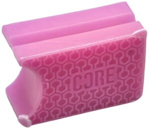 Bloc de cire CORE Epic Skate Wax avec rainures pour ledges et rails – rose