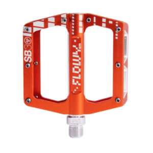 Pédales Flowy Alu Oranges