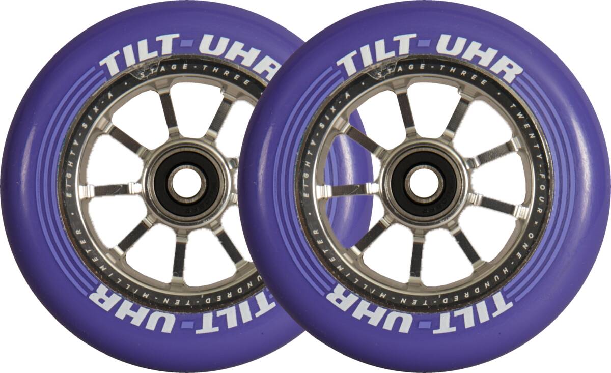 Roue de trottinette freestyle Tilt UHR Violet
