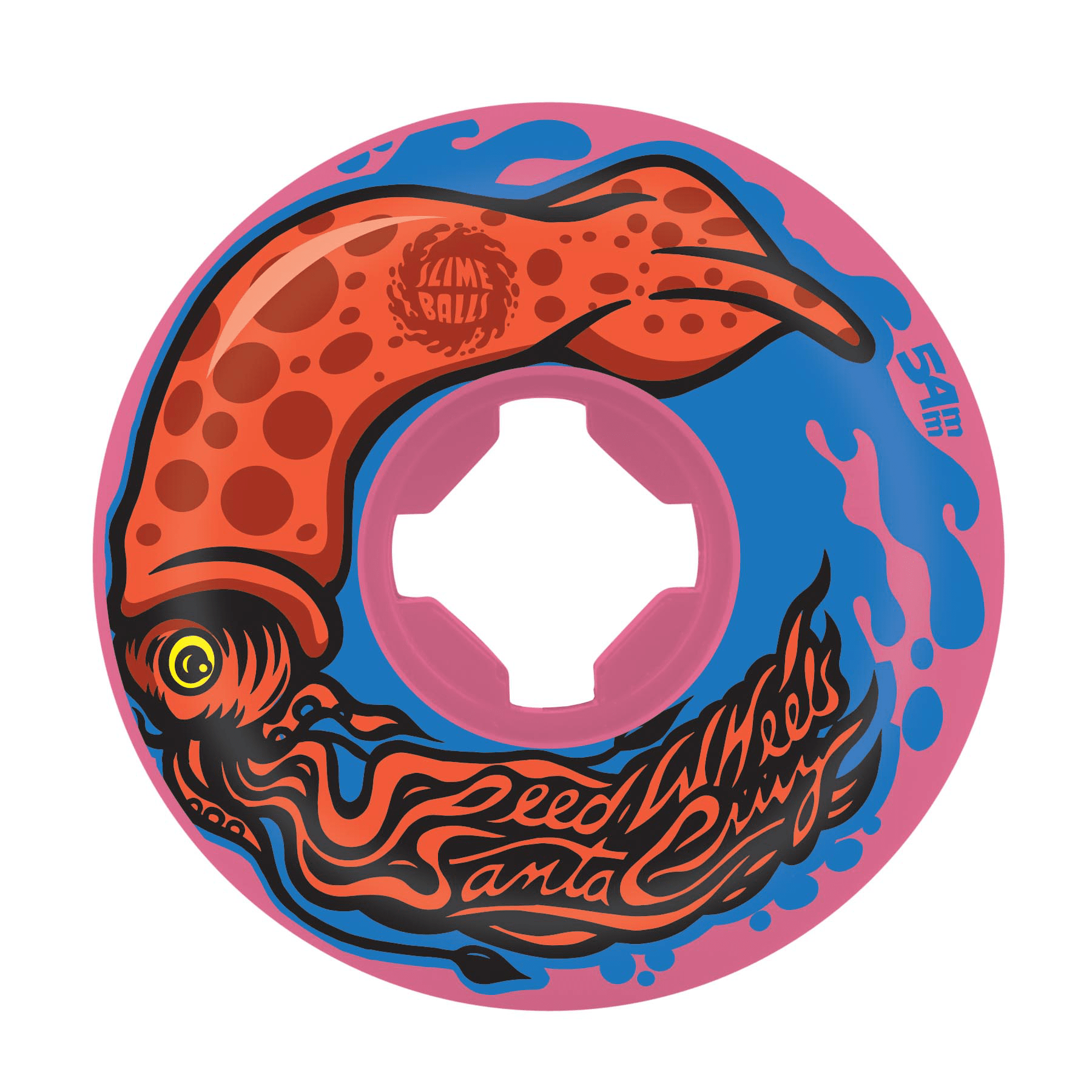 SLIME_BALLS_WHEELS_JEU_DE_4_54MM_INK_BALL_VOMIT_PINK_99A_57