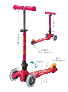 MINI MICRO DELUXE PLIABLE ROSE 3