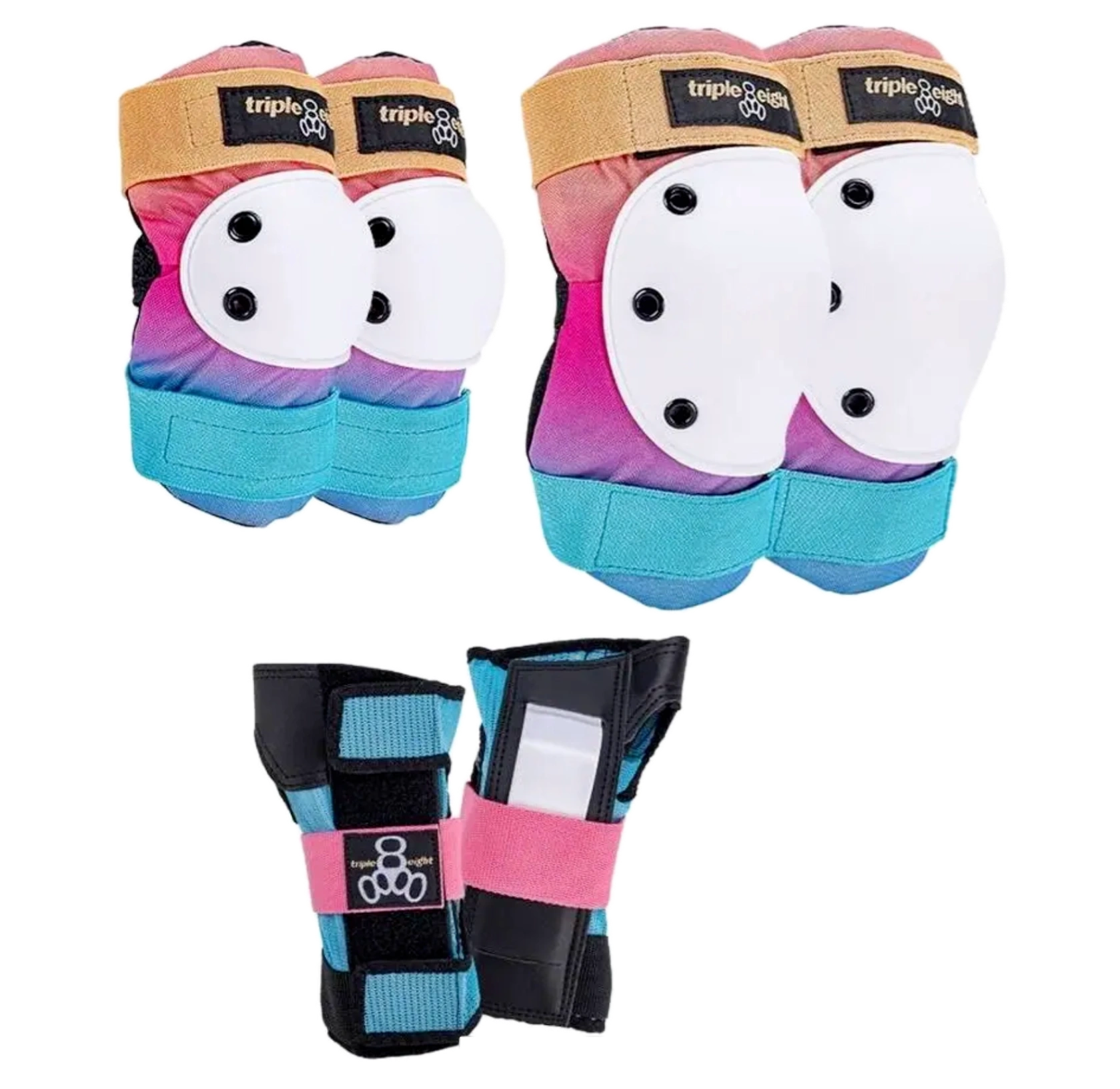 Triple 8 Saver Color 3 packs SUNSET