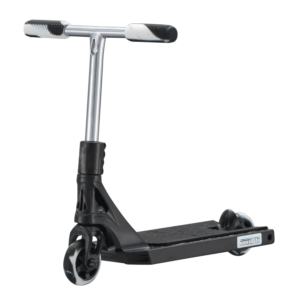 AOSV6 Finger Scooter Black Front Angle 1