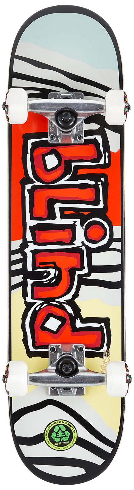 BLIND COMPLETE 7.0 X 28.95 OG TIGER STRIPE RED ORANGE_11