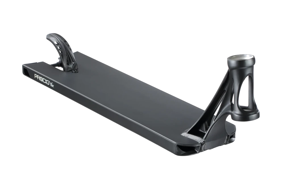 Deck trottinette freestyle street PX Street Black Blunt Envy 5.5 pouces avec box ends métal et headtube renforcé.