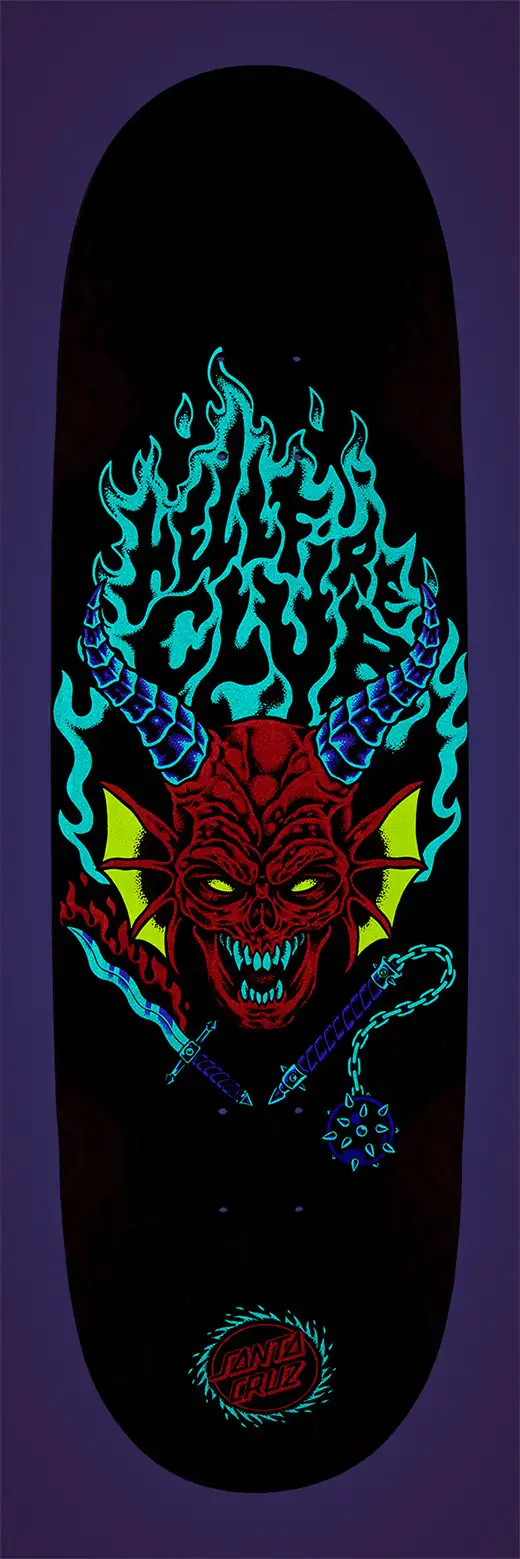 SANTA CRUZ DECK ST HELLFIRE CLUB FLAMES 9.00 X 32.00_26