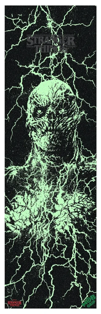 SANTA CRUZ PLAQUE MOB STRANGER THINGS VECNA GITD 10 X 33_2