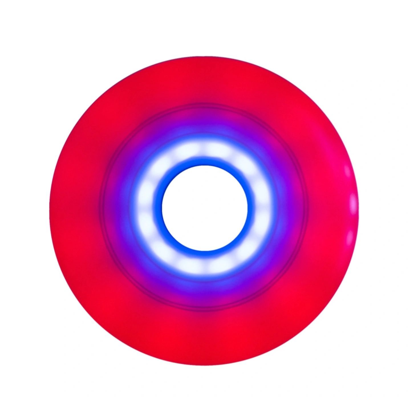 Luminous Wheels 72mm_85A DUO RED BLUE x4