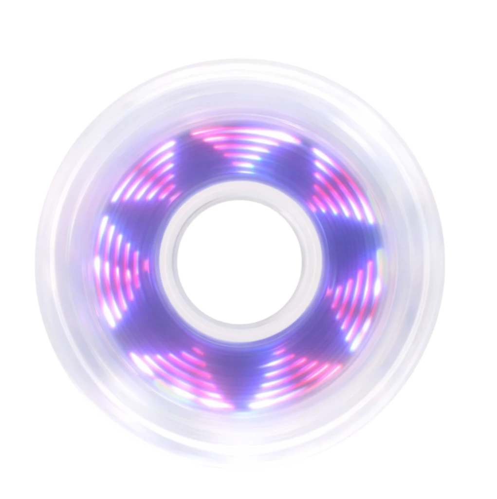 Luminous Wheels 80mm_85A PIXEL ROSETTE PURPLE