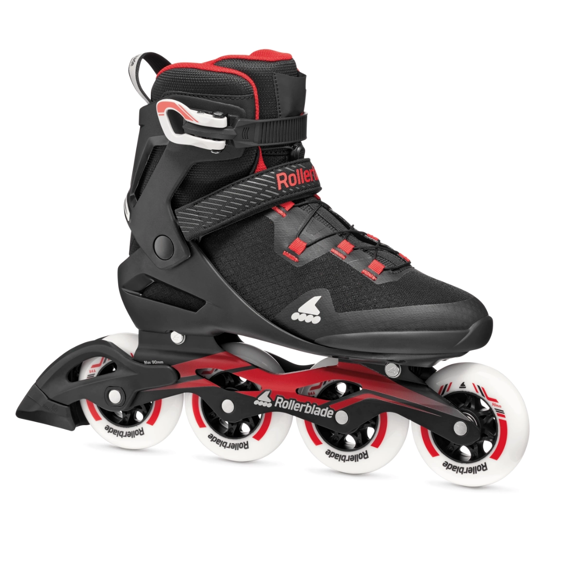 ROLLERBLADE MACROBLADE 90 NOIR ROUGE 3