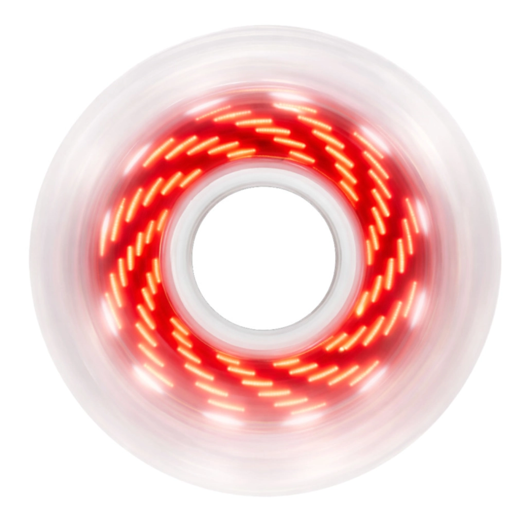Luminous Wheels 80mm:85A PIXEL VORTEX RED x4