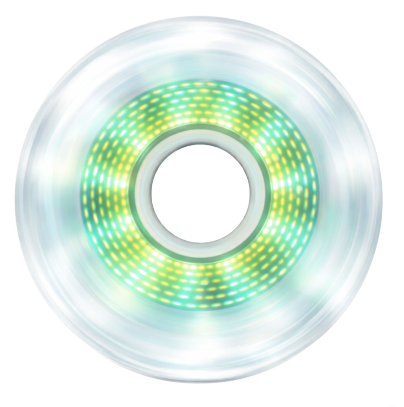 Luminous Wheels 80mm:85A PIXEL WICKER GREEN x4
