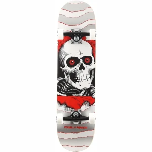 powell-peralta-ripper-one-off-silver-skateboard-complet-8-0 powell-peralta-ripper-one-off-silver-skateboard-complet-8-0