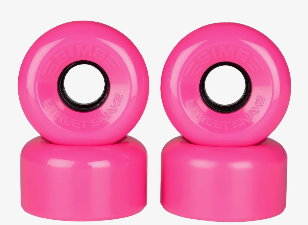 SIMS Quad Wheels Street Snakes 78A 62mm rose