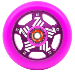 Core Vent Hollow Scooter Wheel 110 mm violet
