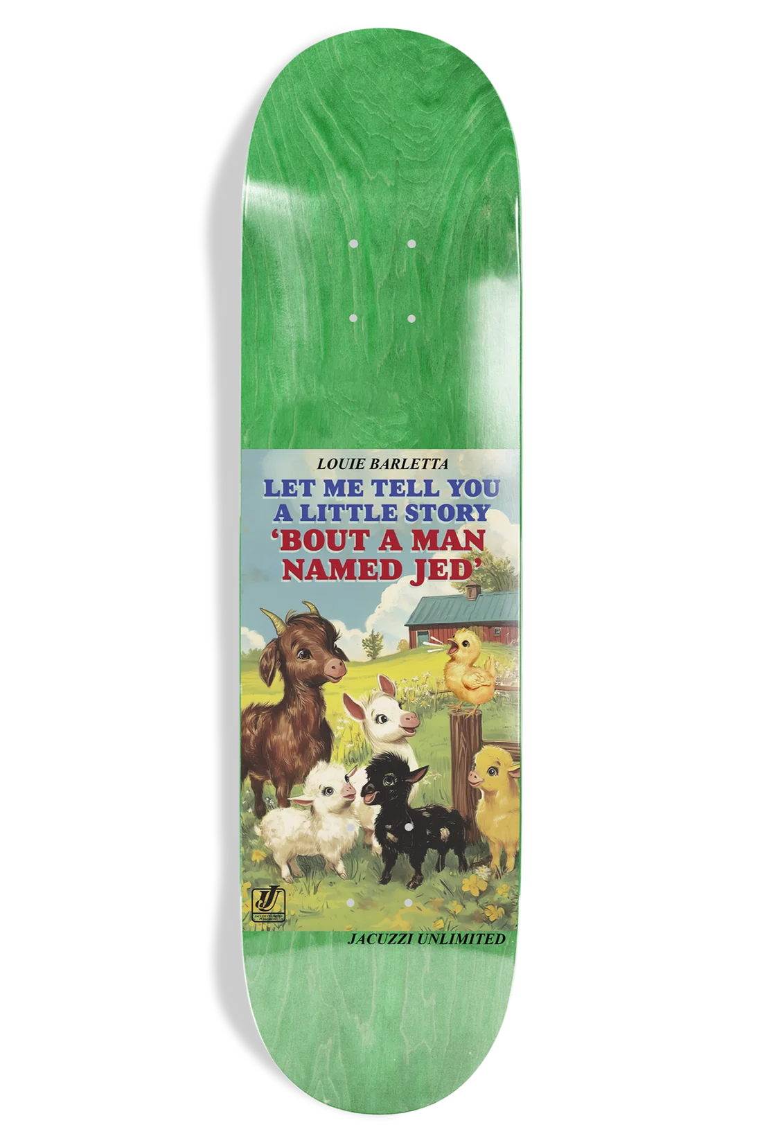 JAC510167_Louie_Barletta_Storybook_EX7_Deck_Green_1 JAC510167_Louie_Barletta_Storybook_EX7_Deck_Green_1