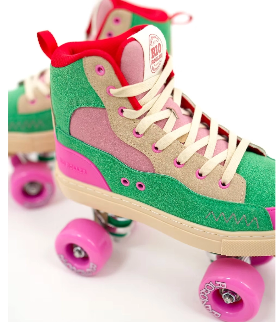 RIO SKATES BEATS Pink:Green
